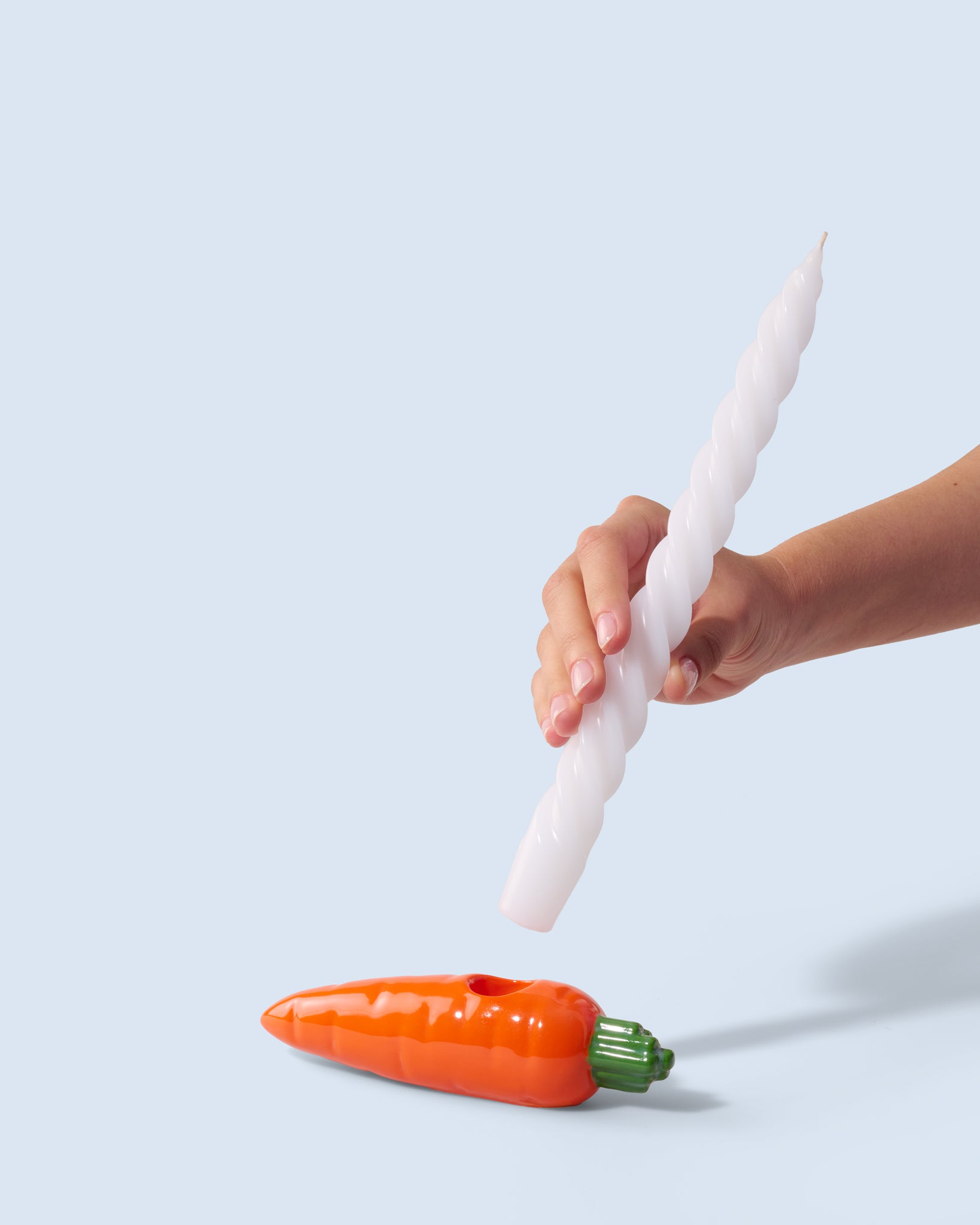 Bougeoir Carotte (Braderie)