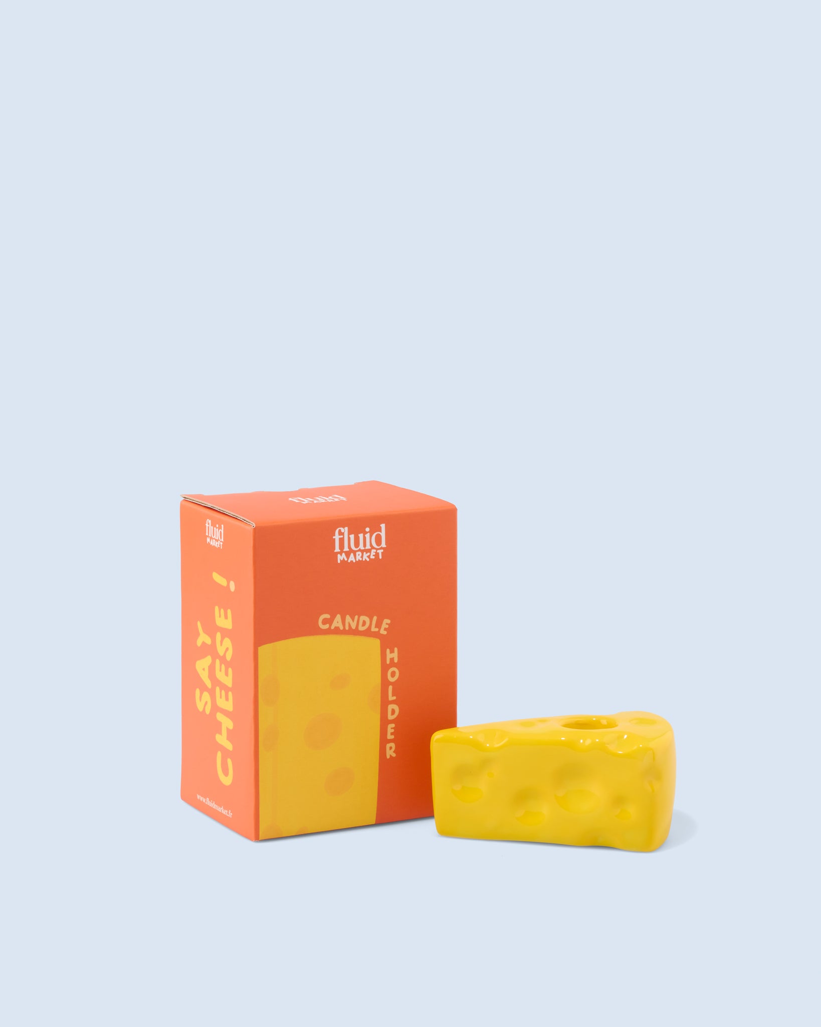 Cheese Candle Holder