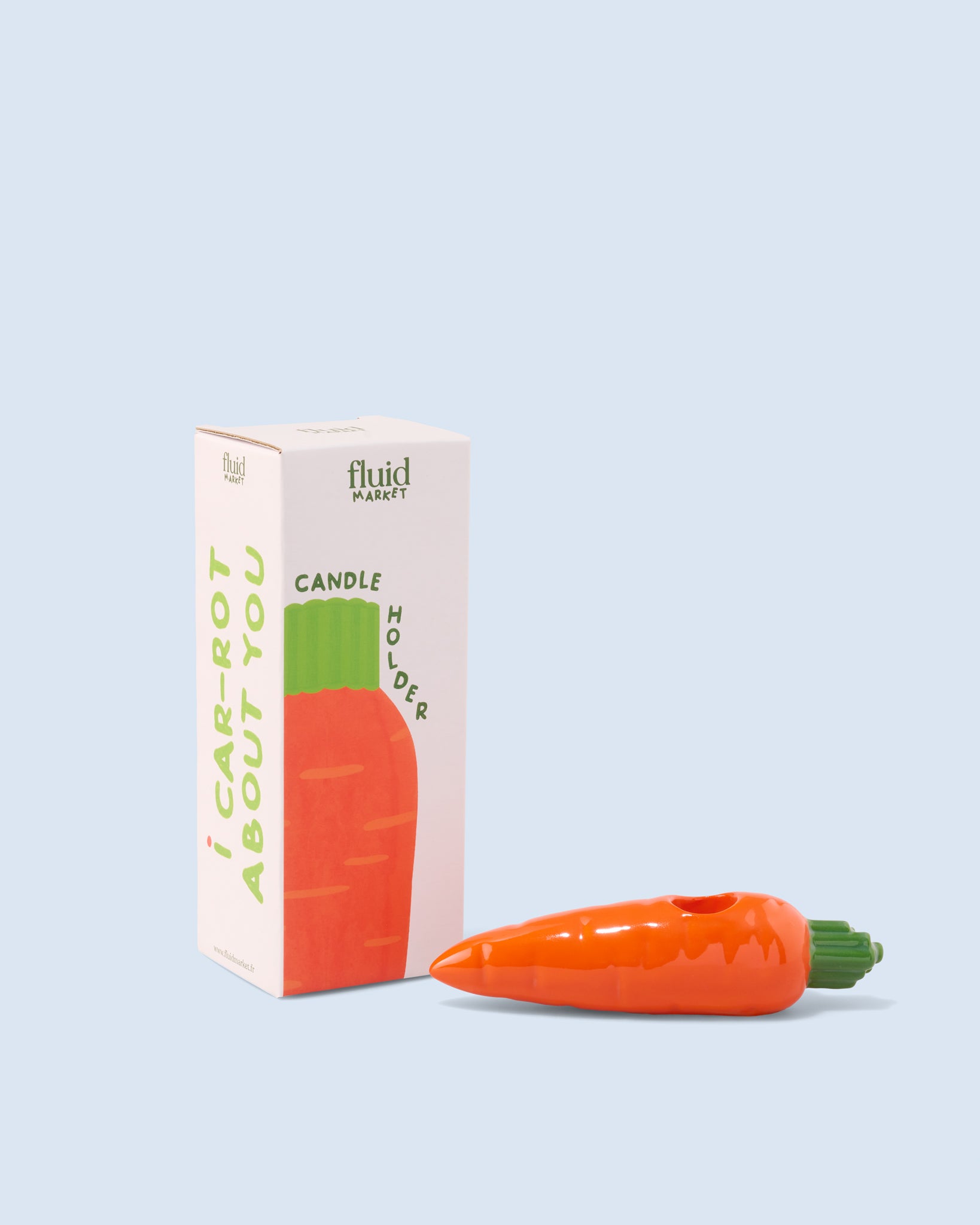 Bougeoir Carotte (Braderie)