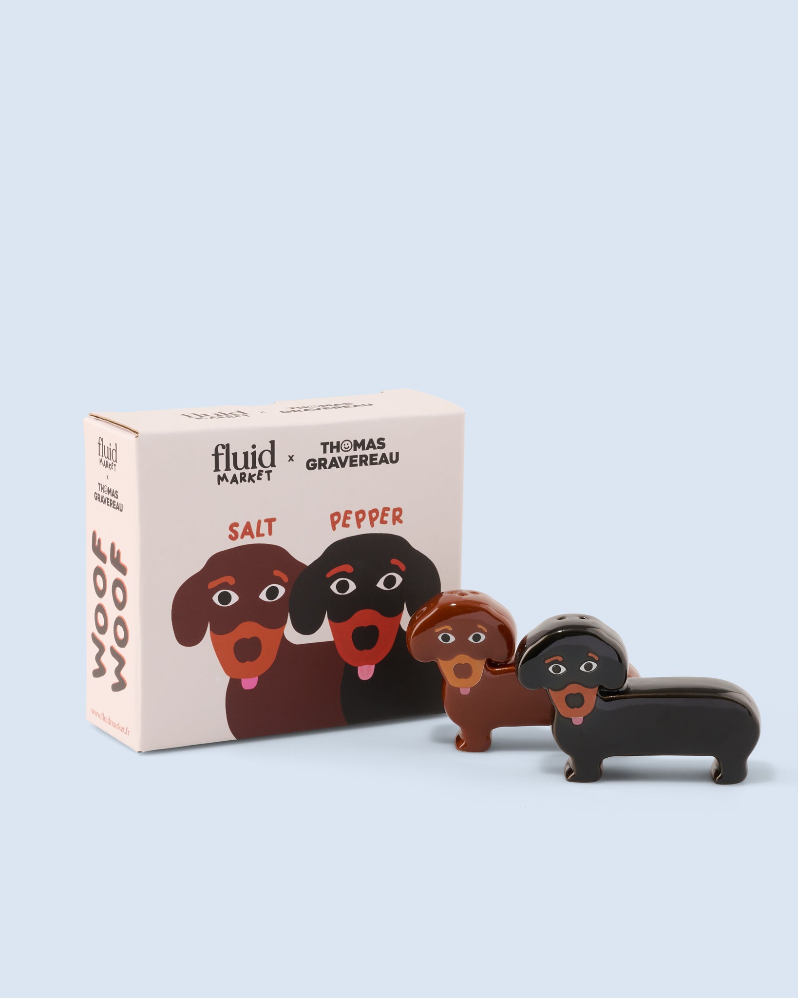 Salt and Pepper Dachshund (Fluid Market x Thomas Gravereau)