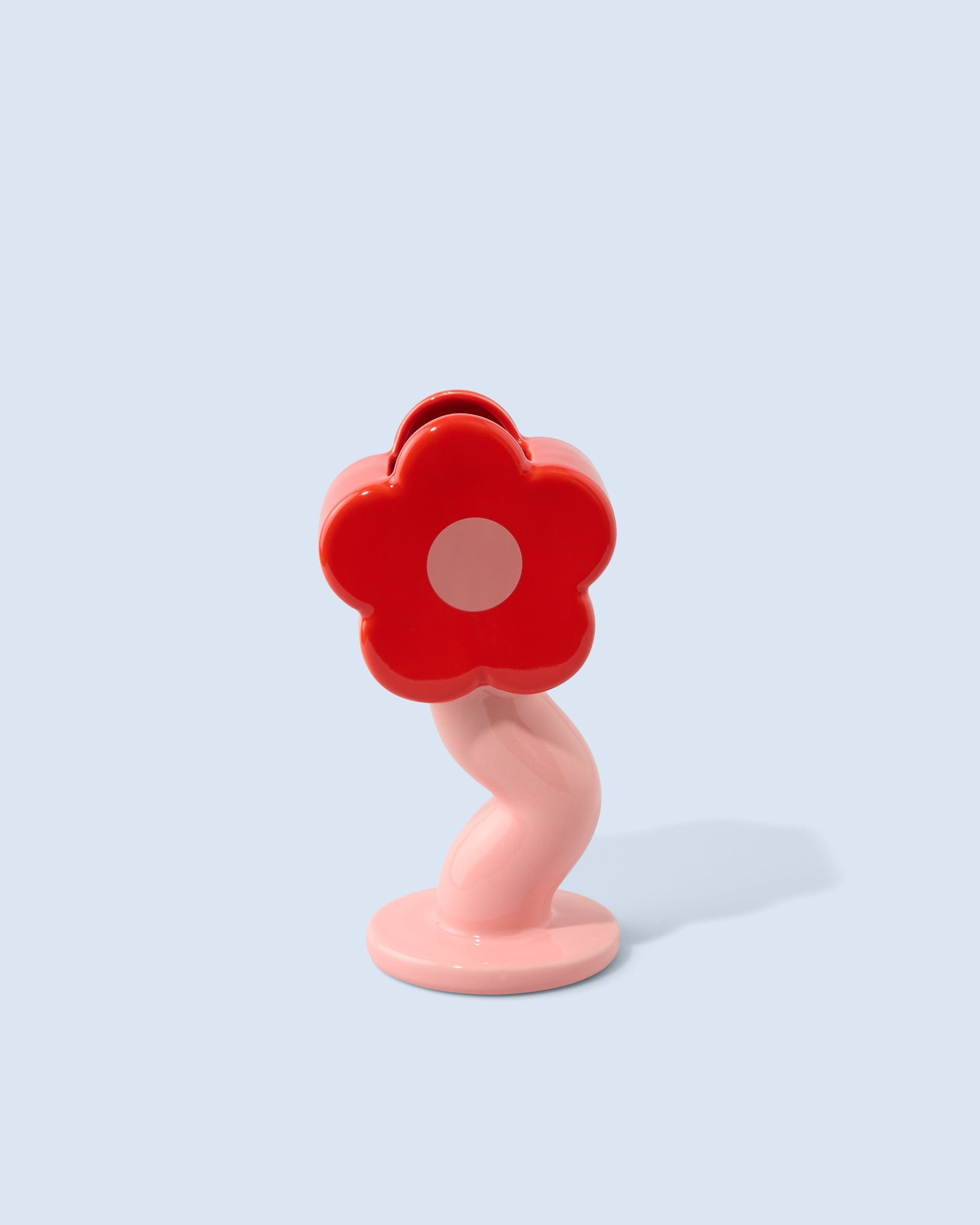 Vase Fleur Curve